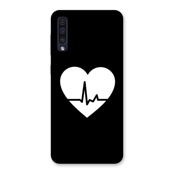 Heart Beat Back Case for Galaxy A50