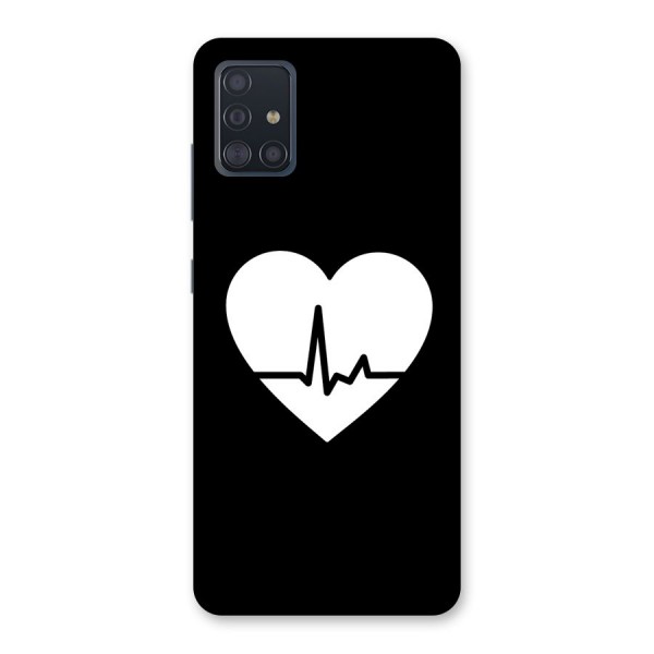 Heart Beat Back Case for Galaxy A51