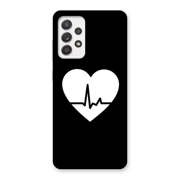 Heart Beat Back Case for Galaxy A52