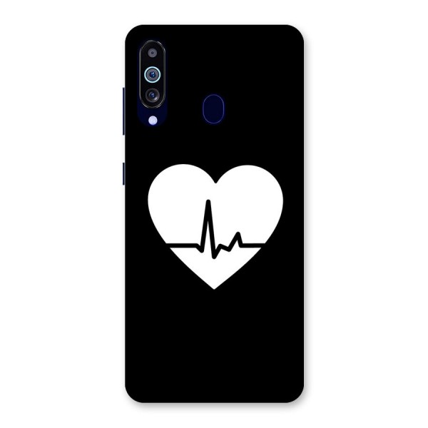 Heart Beat Back Case for Galaxy A60