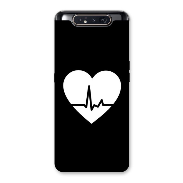 Heart Beat Back Case for Galaxy A80