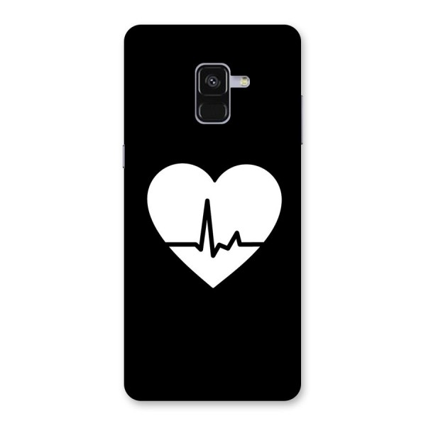 Heart Beat Back Case for Galaxy A8 Plus