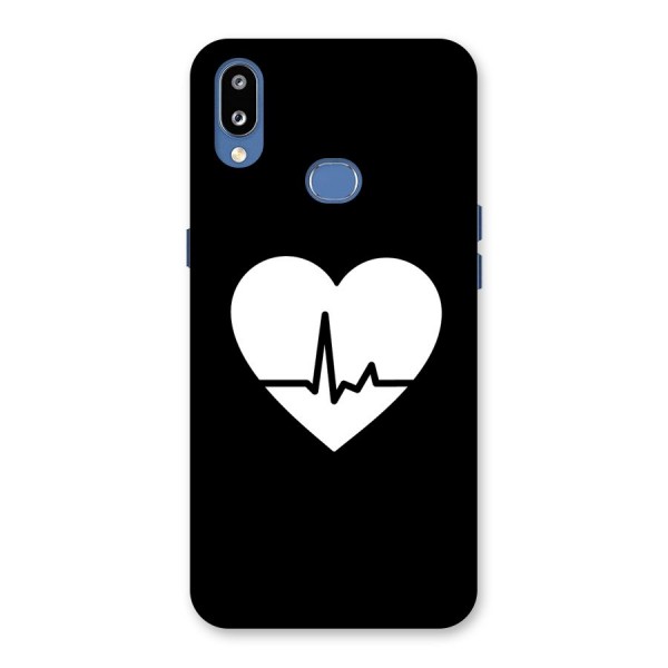 Heart Beat Back Case for Galaxy M01s