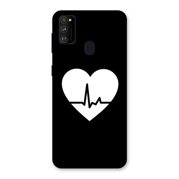 Heart Beat Back Case for Galaxy M21