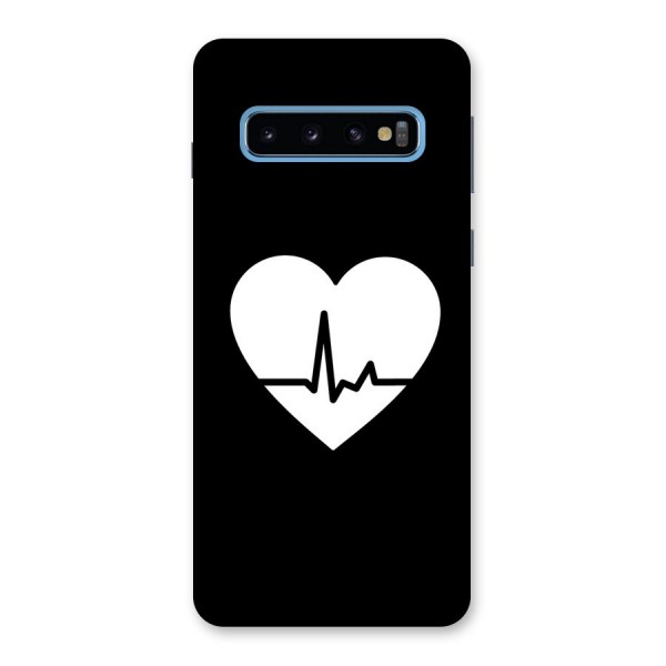 Heart Beat Back Case for Galaxy S10