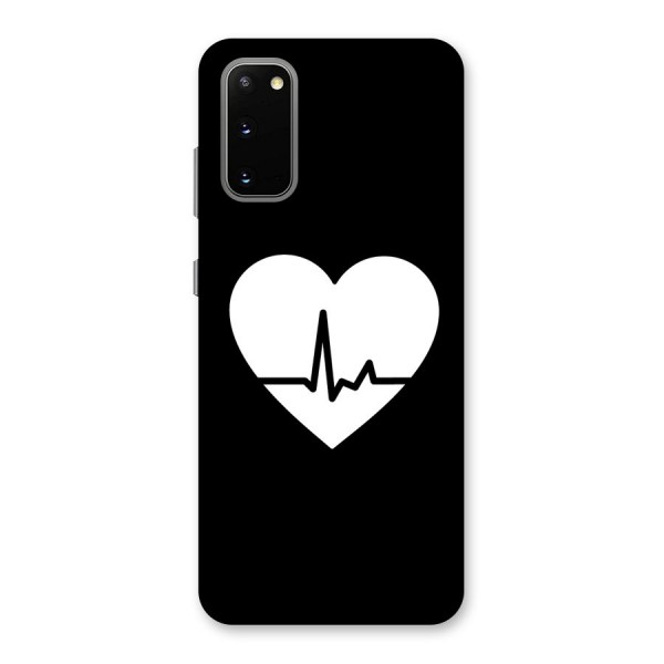 Heart Beat Back Case for Galaxy S20