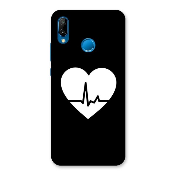 Heart Beat Back Case for Huawei P20 Lite