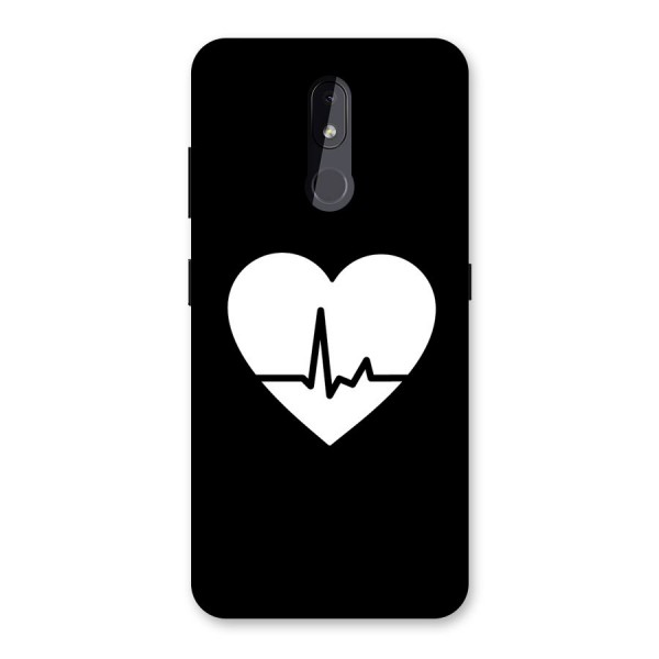 Heart Beat Back Case for Nokia 3.2