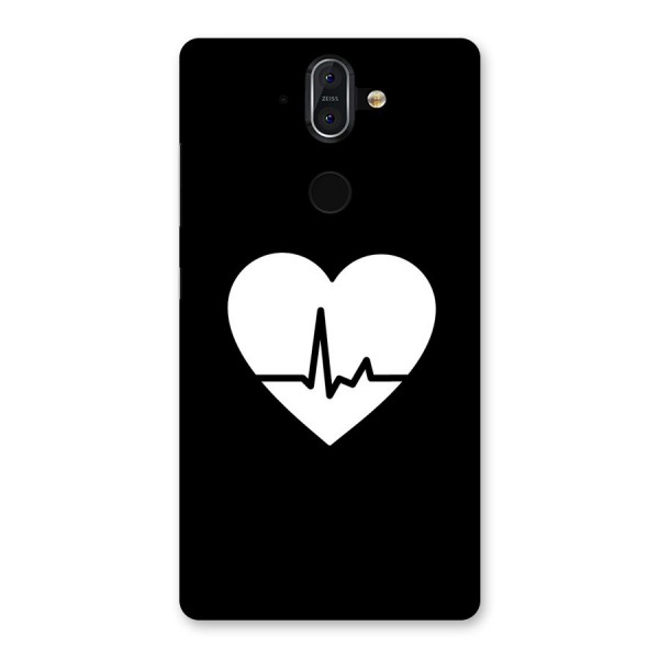 Heart Beat Back Case for Nokia 8 Sirocco