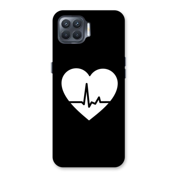 Heart Beat Back Case for Oppo F17 Pro