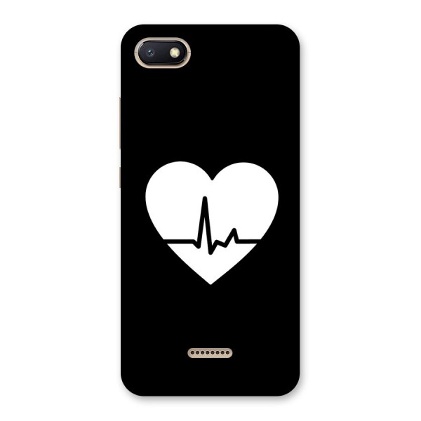 Heart Beat Back Case for Redmi 6A