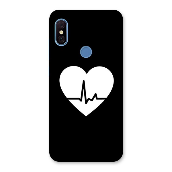 Heart Beat Back Case for Redmi Note 6 Pro