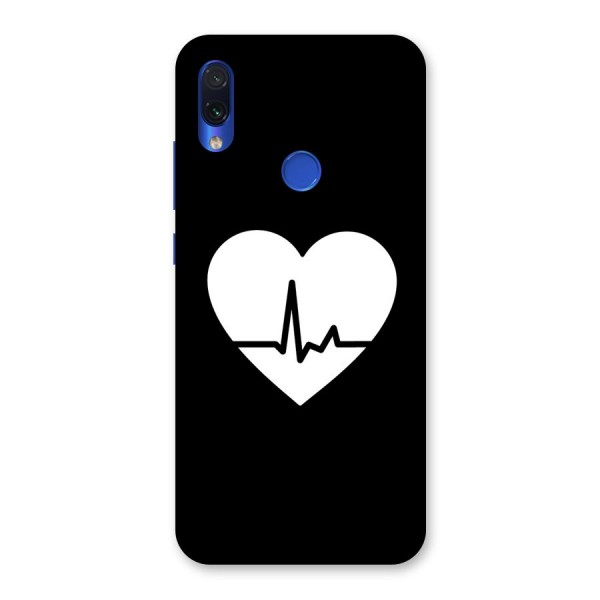 Heart Beat Back Case for Redmi Note 7