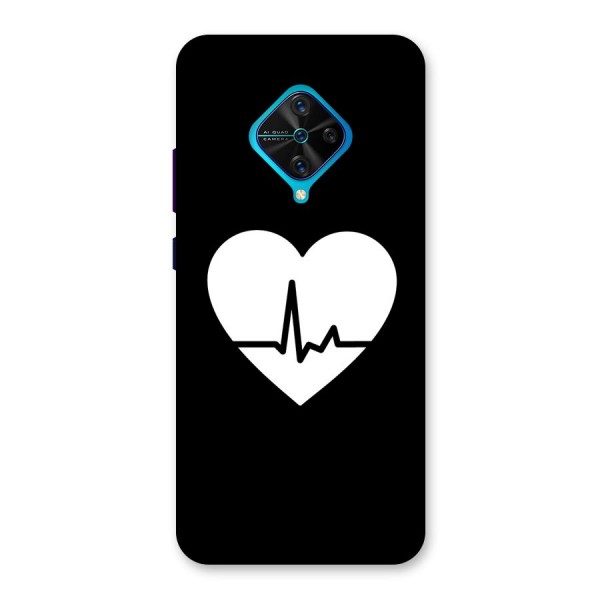 Heart Beat Back Case for Vivo S1 Pro