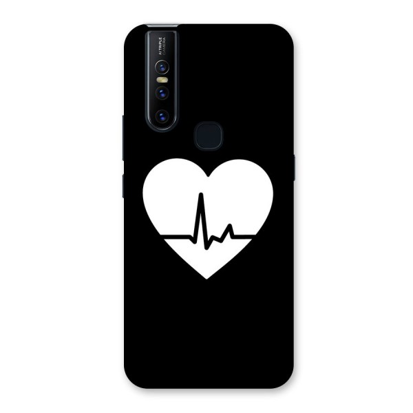 Heart Beat Back Case for Vivo V15