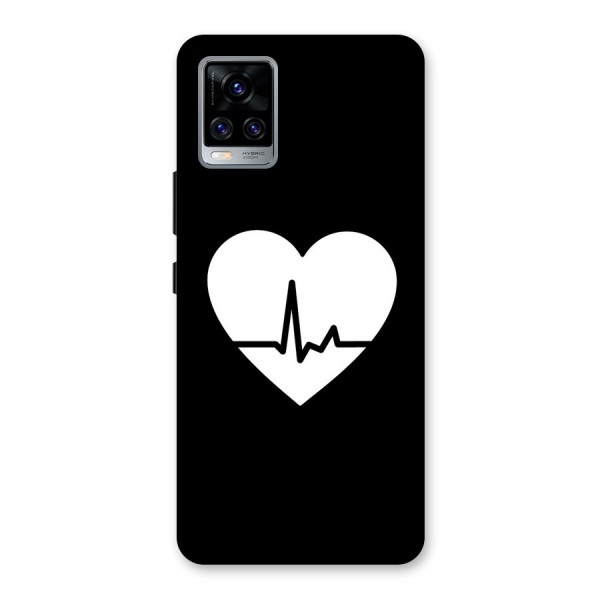 Heart Beat Back Case for Vivo V20 Pro