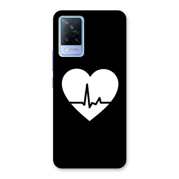 Heart Beat Back Case for Vivo V21 5G