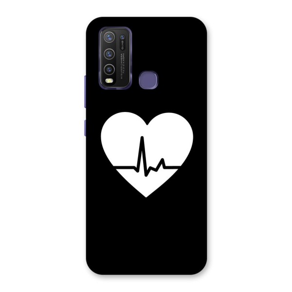 Heart Beat Back Case for Vivo Y30