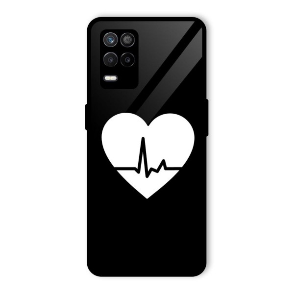 Heart Beat Glass Back Case for Realme 9 5G