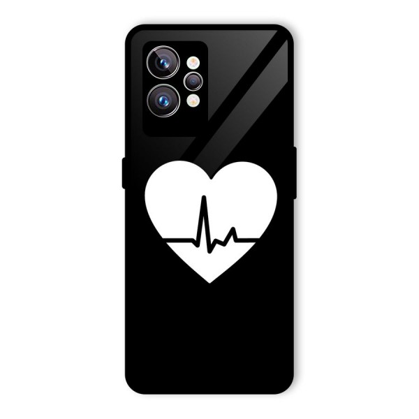 Heart Beat Glass Back Case for Realme GT2 Pro