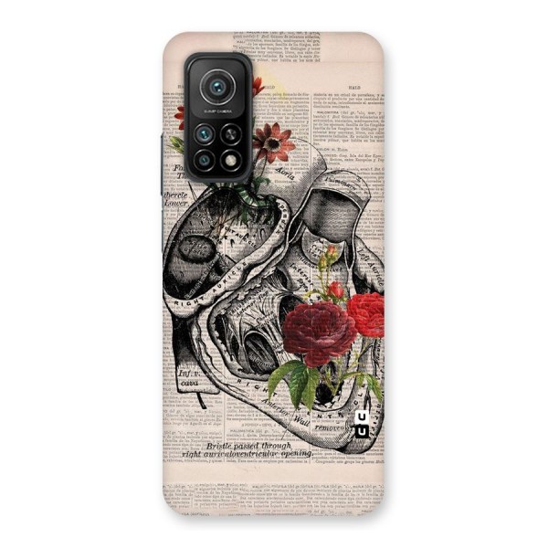 Heart Newspaper Back Case for Mi 10T Pro 5G