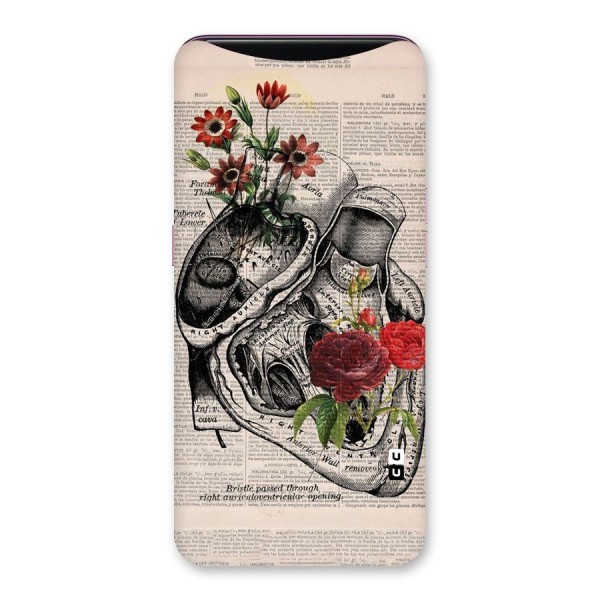 Heart Newspaper Back Case for Oppo Find X