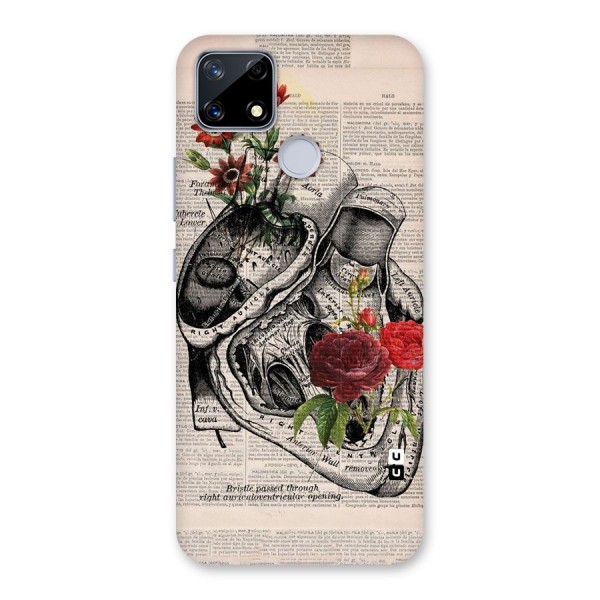 Heart Newspaper Back Case for Realme Narzo 20