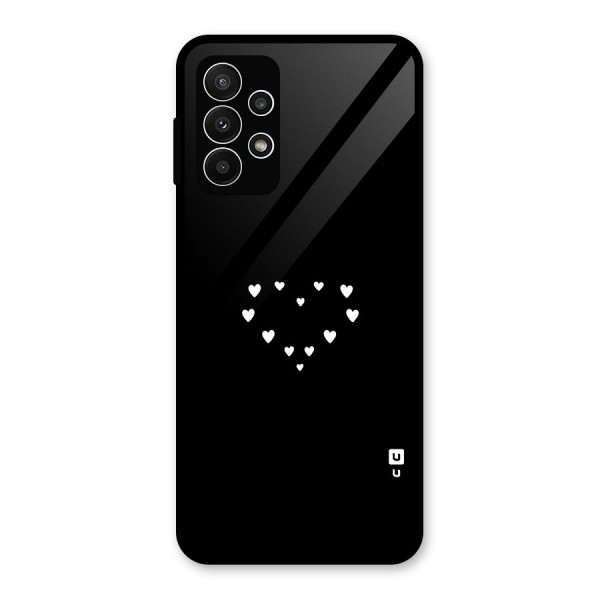 Heart of Hearts Glass Back Case for Galaxy A23