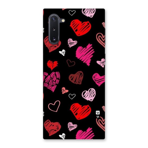 Hearts Art Pattern Back Case for Galaxy Note 10