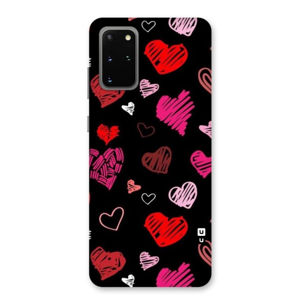 Hearts Art Pattern Back Case for Galaxy S20 Plus