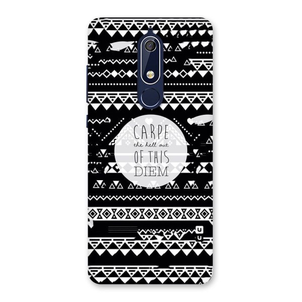 Hell Diem Back Case for Nokia 5.1