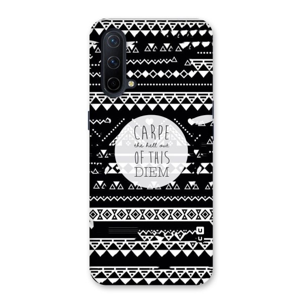 Hell Diem Back Case for OnePlus Nord CE 5G