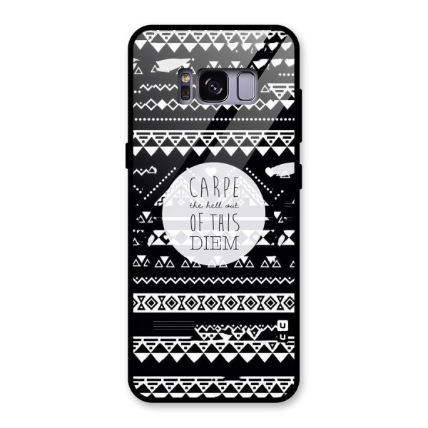 Hell Diem Glass Back Case for Galaxy S8