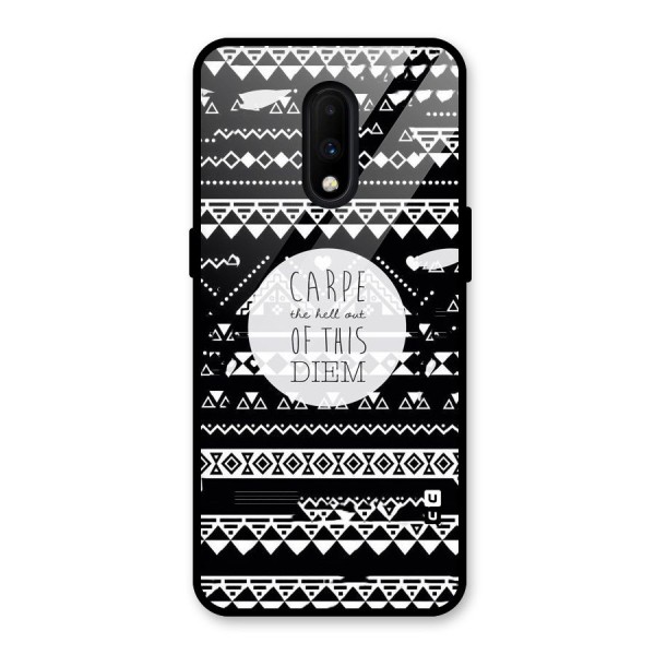 Hell Diem Glass Back Case for OnePlus 7