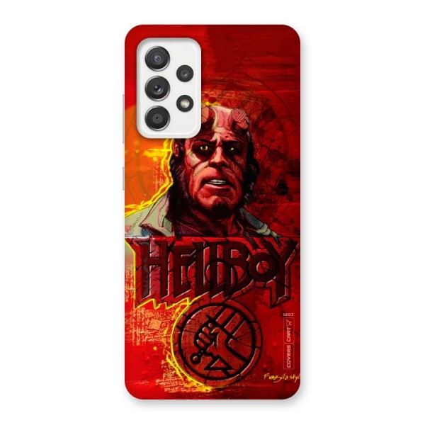 Hellboy Artwork Back Case for Galaxy A52