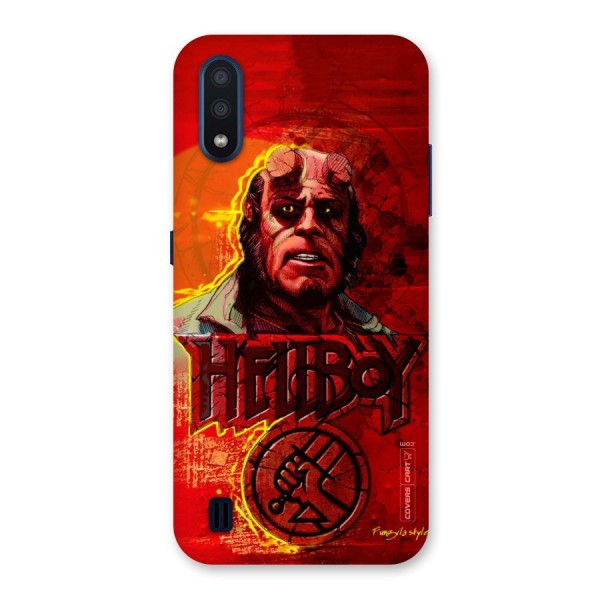 Hellboy Artwork Back Case for Galaxy M01