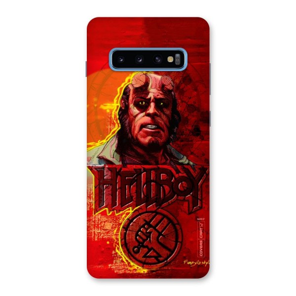 Hellboy Artwork Back Case for Galaxy S10 Plus