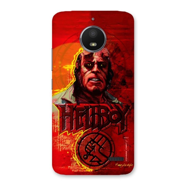 Hellboy Artwork Back Case for Moto E4