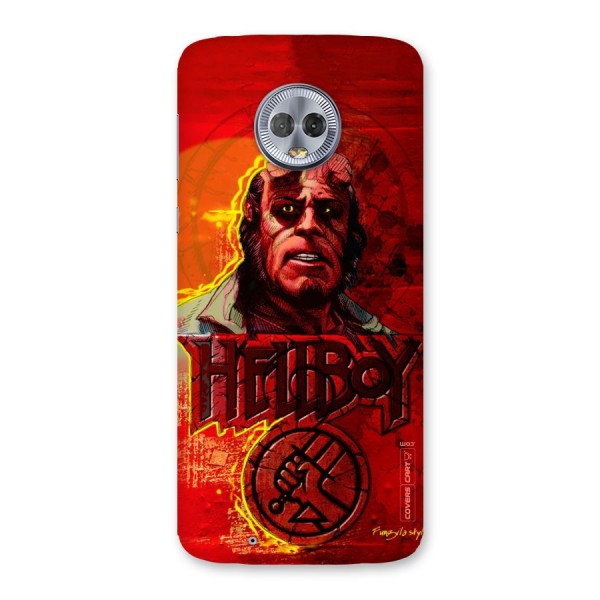 Hellboy Artwork Back Case for Moto G6