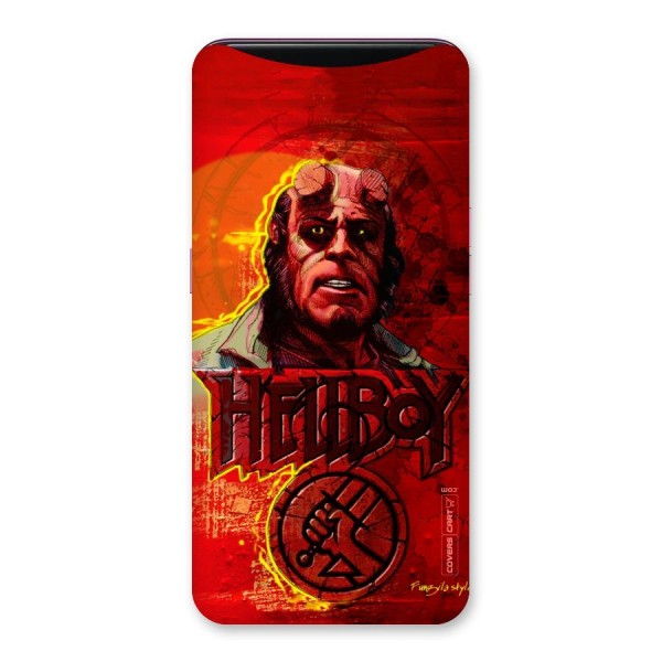 Hellboy Artwork Back Case for Oppo Find X