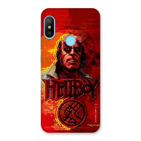 Hellboy Artwork Back Case for Redmi 6 Pro