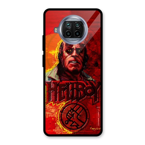 Hellboy Artwork Glass Back Case for Mi 10i