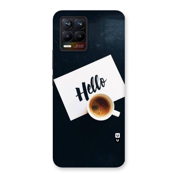 Hello Coffee Back Case for Realme 8