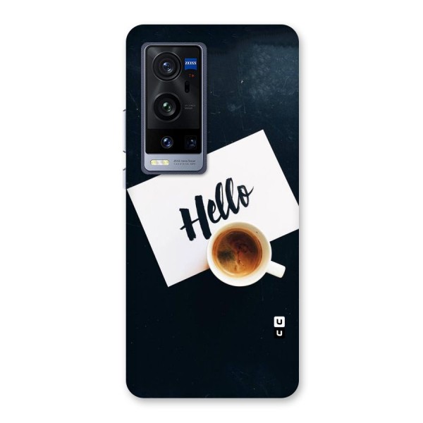 Hello Coffee Back Case for Vivo X60 Pro Plus