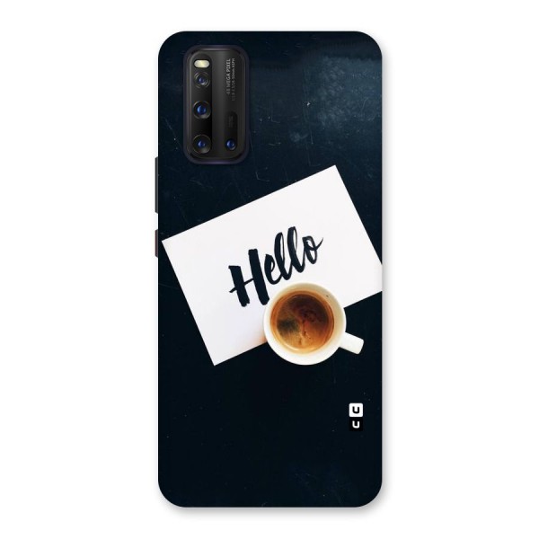 Hello Coffee Back Case for Vivo iQOO 3