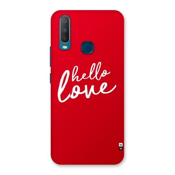 Hello Love Back Case for Vivo Y15