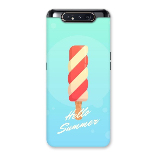 Hello Summer Back Case for Galaxy A80