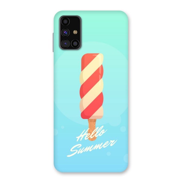 Hello Summer Back Case for Galaxy M31s