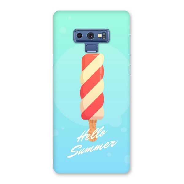 Hello Summer Back Case for Galaxy Note 9