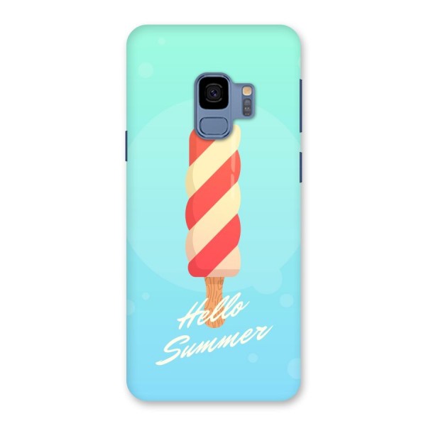 Hello Summer Back Case for Galaxy S9